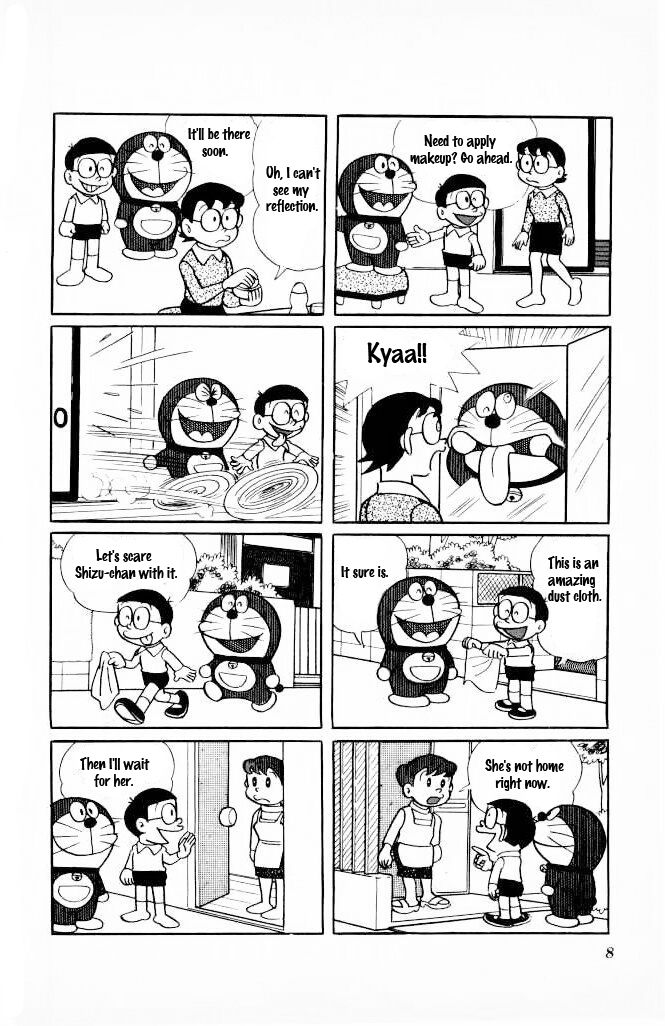 Doraemon Chapter 126 page 7 - Chapter 126 : Reflection-delay dustcloth