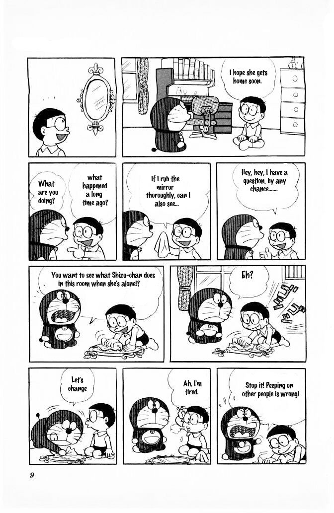 Doraemon Chapter 126 page 8 - Chapter 126 : Reflection-delay dustcloth
