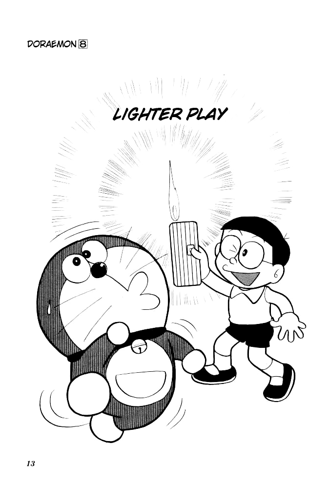 Doraemon Chapter 127 page 2 - Chapter 127 : Lighter Play