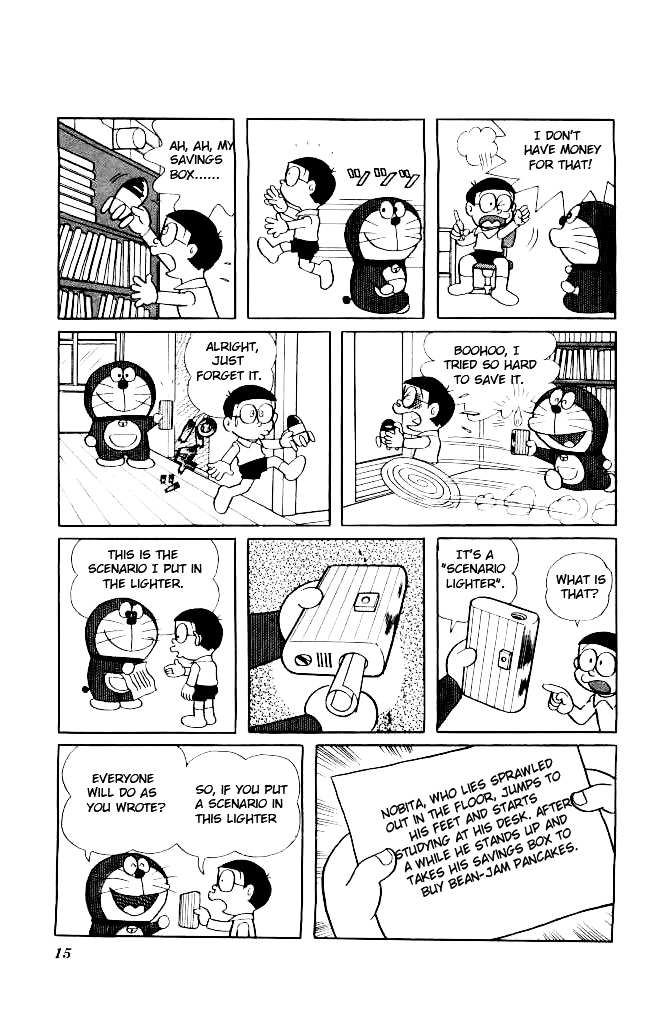 Doraemon Chapter 127 page 4 - Chapter 127 : Lighter Play