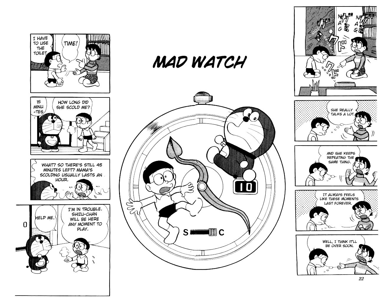 Doraemon Chapter 128 page 2 - Chapter 128 : Mad Watch