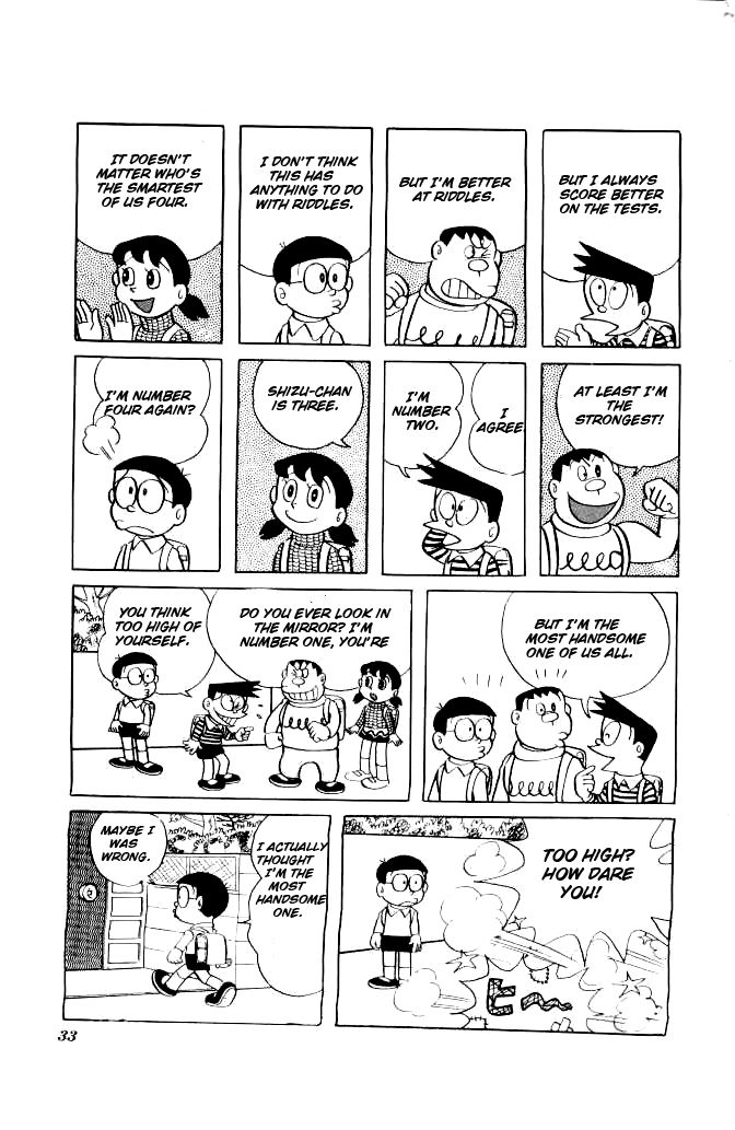 Doraemon Chapter 129 page 3 - Chapter 129 : Graph don't lie