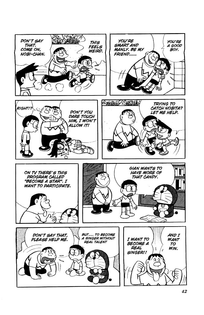 Doraemon Chapter 130 page 7 - Chapter 130 : Becoming a Singer Sucking Candy