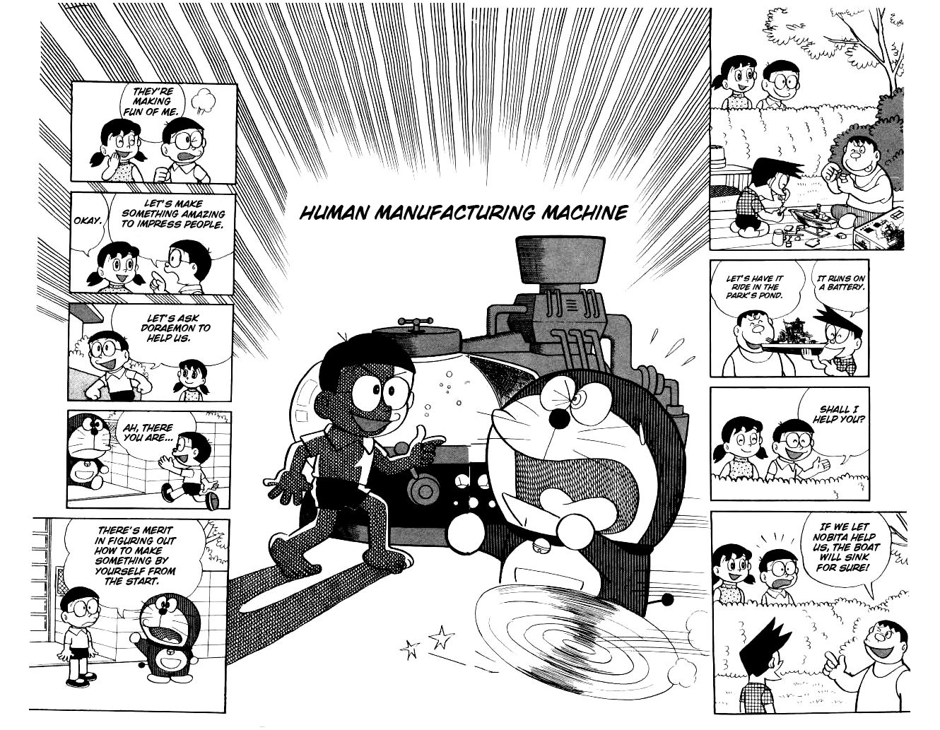 Doraemon Chapter 131 page 2 - Chapter 131 : Human Manufacturing Machine