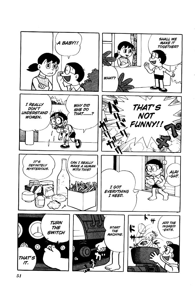 Doraemon Chapter 131 page 6 - Chapter 131 : Human Manufacturing Machine