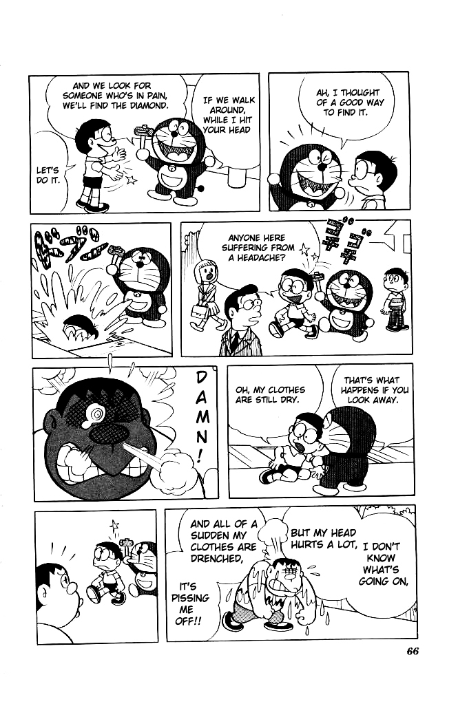 Doraemon Chapter 132 page 11 - Chapter 132 : Bad luck diamond
