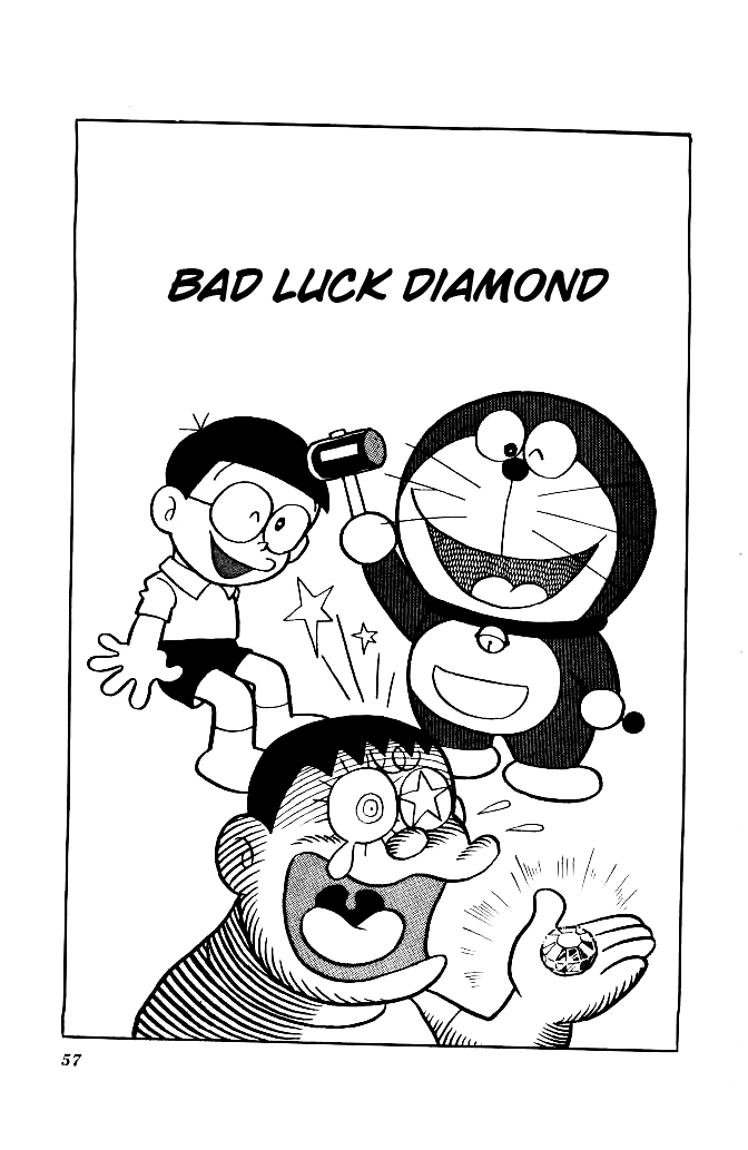 Doraemon Chapter 132 page 2 - Chapter 132 : Bad luck diamond