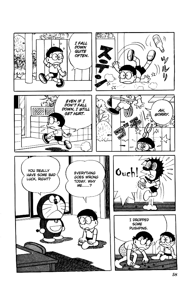 Doraemon Chapter 132 page 3 - Chapter 132 : Bad luck diamond