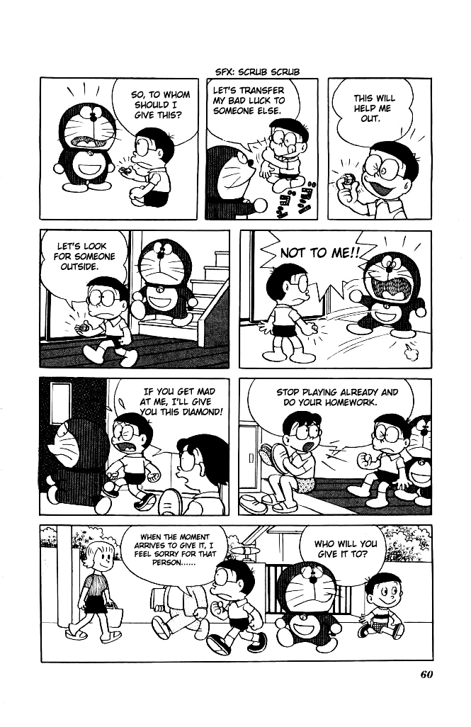 Doraemon Chapter 132 page 5 - Chapter 132 : Bad luck diamond