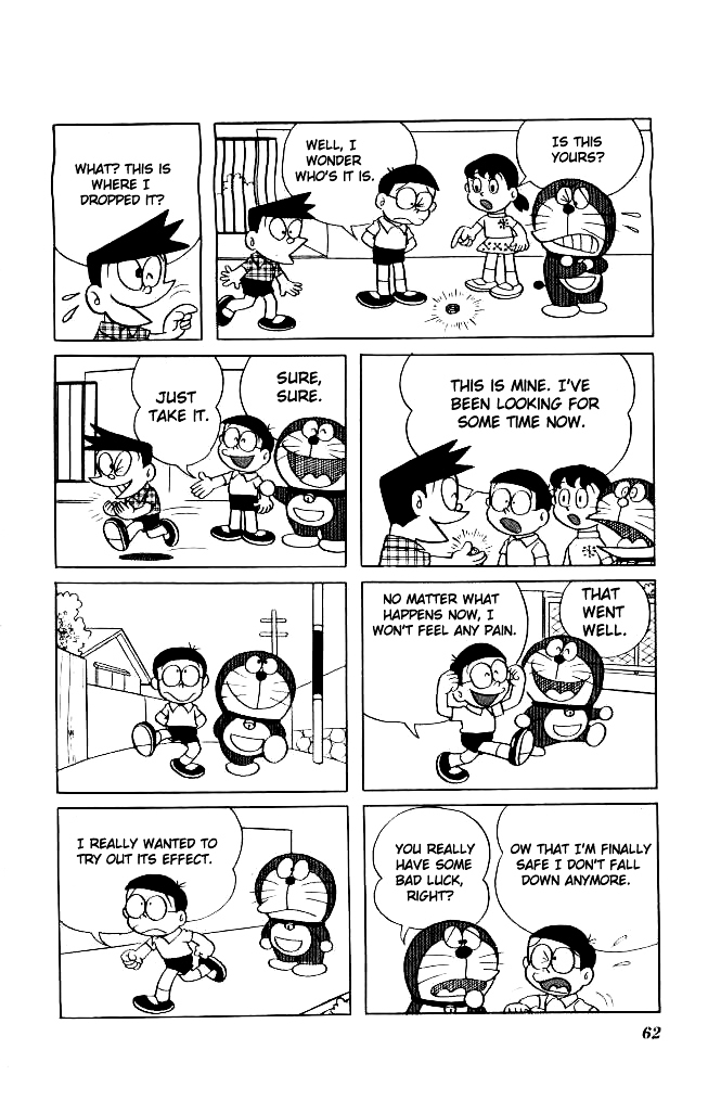 Doraemon Chapter 132 page 7 - Chapter 132 : Bad luck diamond