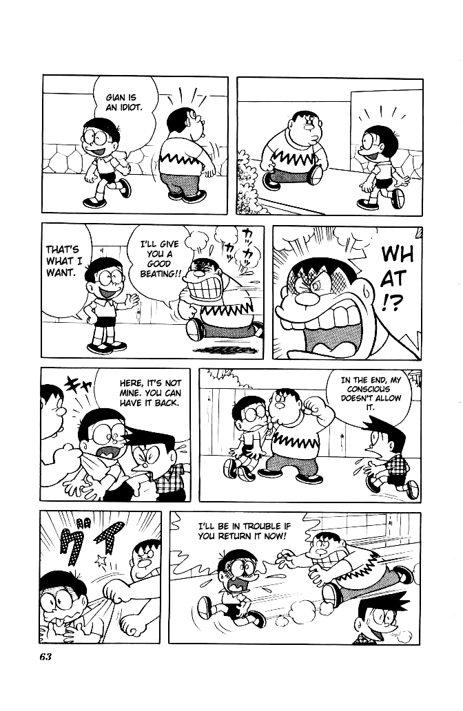 Doraemon Chapter 132 page 8 - Chapter 132 : Bad luck diamond