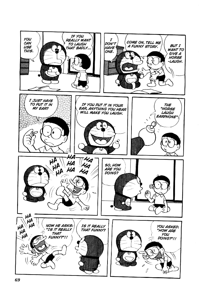 Doraemon Chapter 133 page 3 - Chapter 133 : Live with a laugh