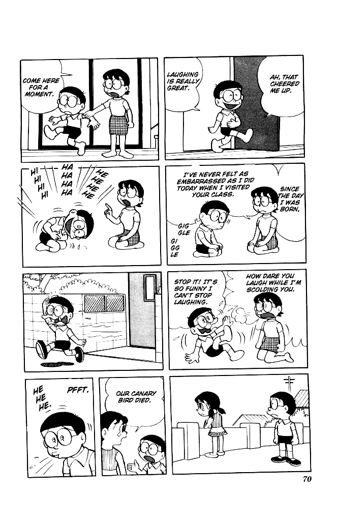 Doraemon Chapter 133 page 4 - Chapter 133 : Live with a laugh