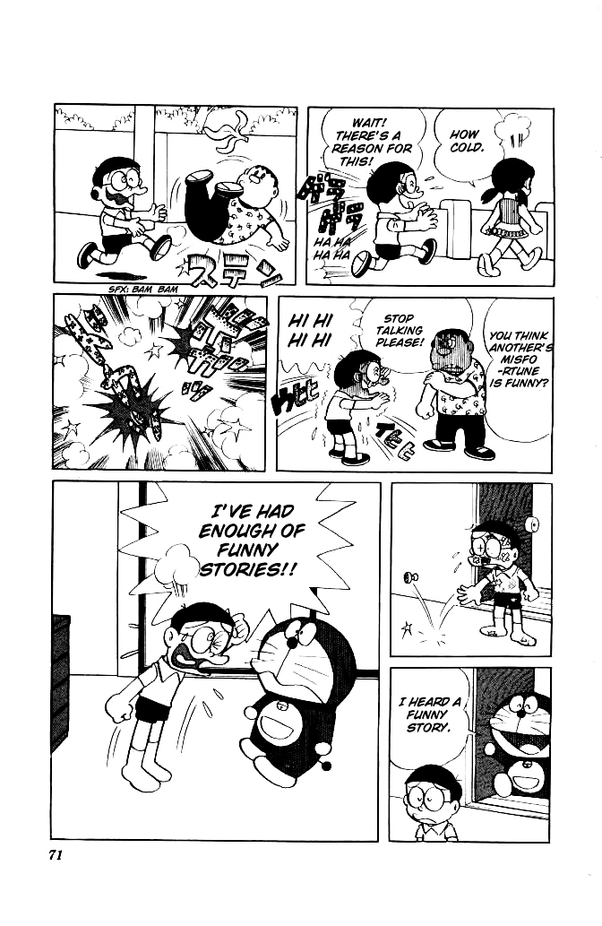 Doraemon Chapter 133 page 5 - Chapter 133 : Live with a laugh