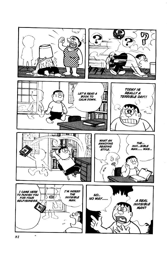 Doraemon Chapter 134 page 10 - Chapter 134 : Invisibility Eye Drops