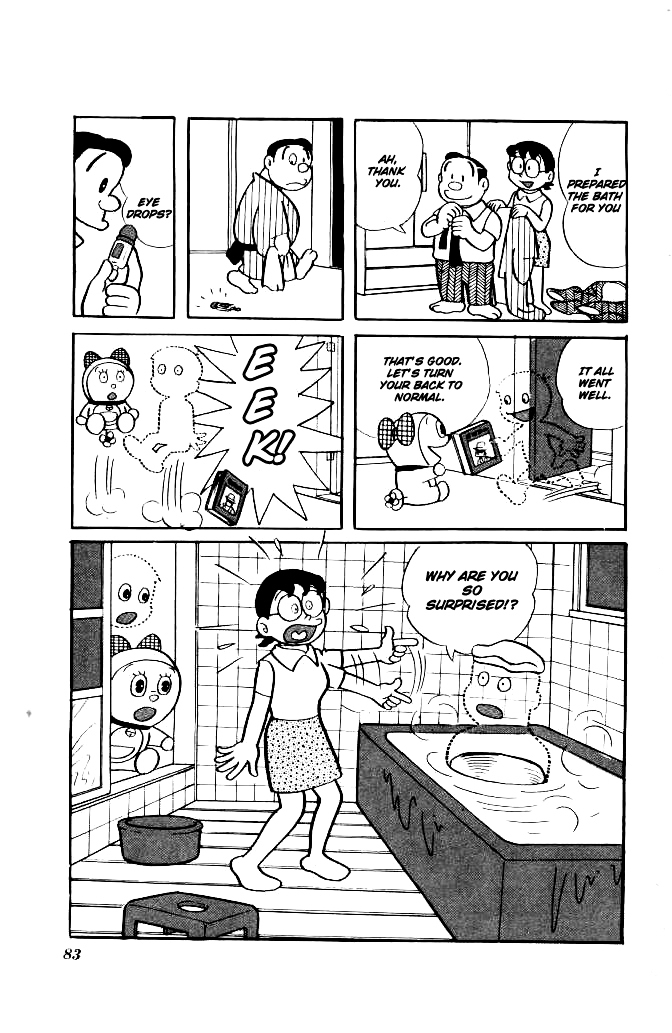 Doraemon Chapter 134 page 12 - Chapter 134 : Invisibility Eye Drops