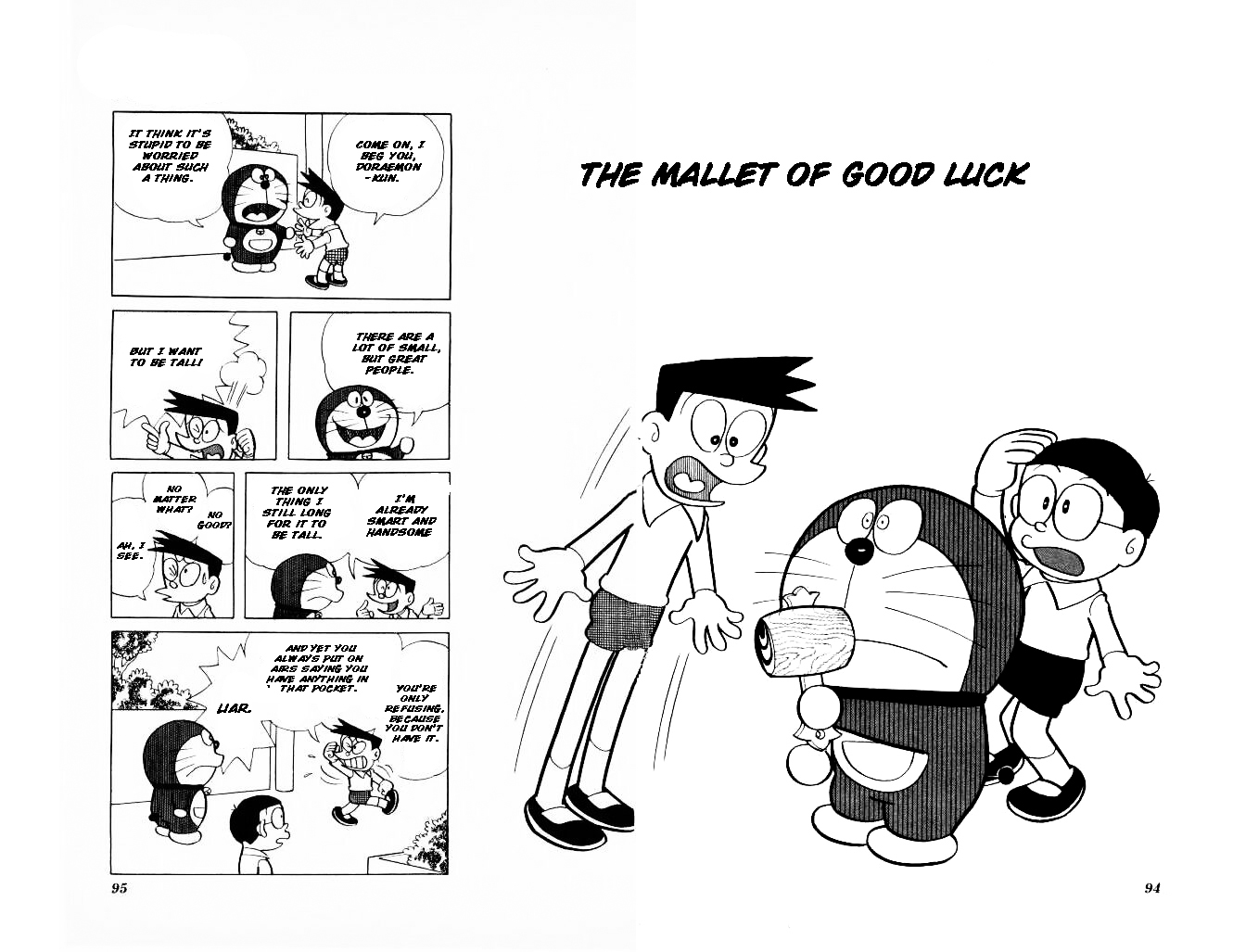 Doraemon Chapter 136 page 1 - Chapter 136 : The Mallet of Good Luck