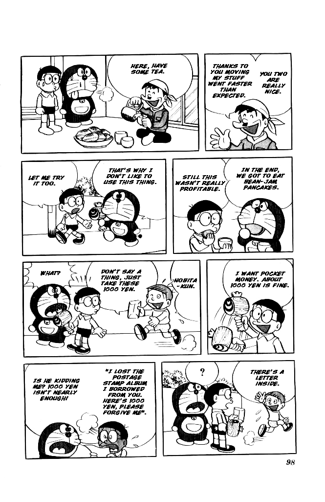 Doraemon Chapter 136 page 4 - Chapter 136 : The Mallet of Good Luck