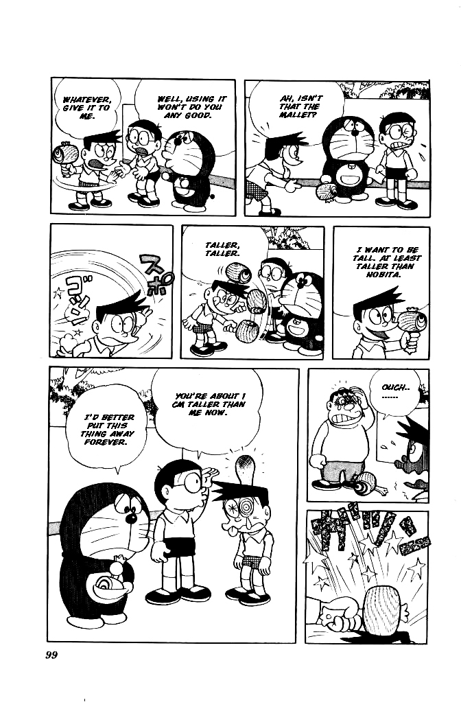 Doraemon Chapter 136 page 5 - Chapter 136 : The Mallet of Good Luck