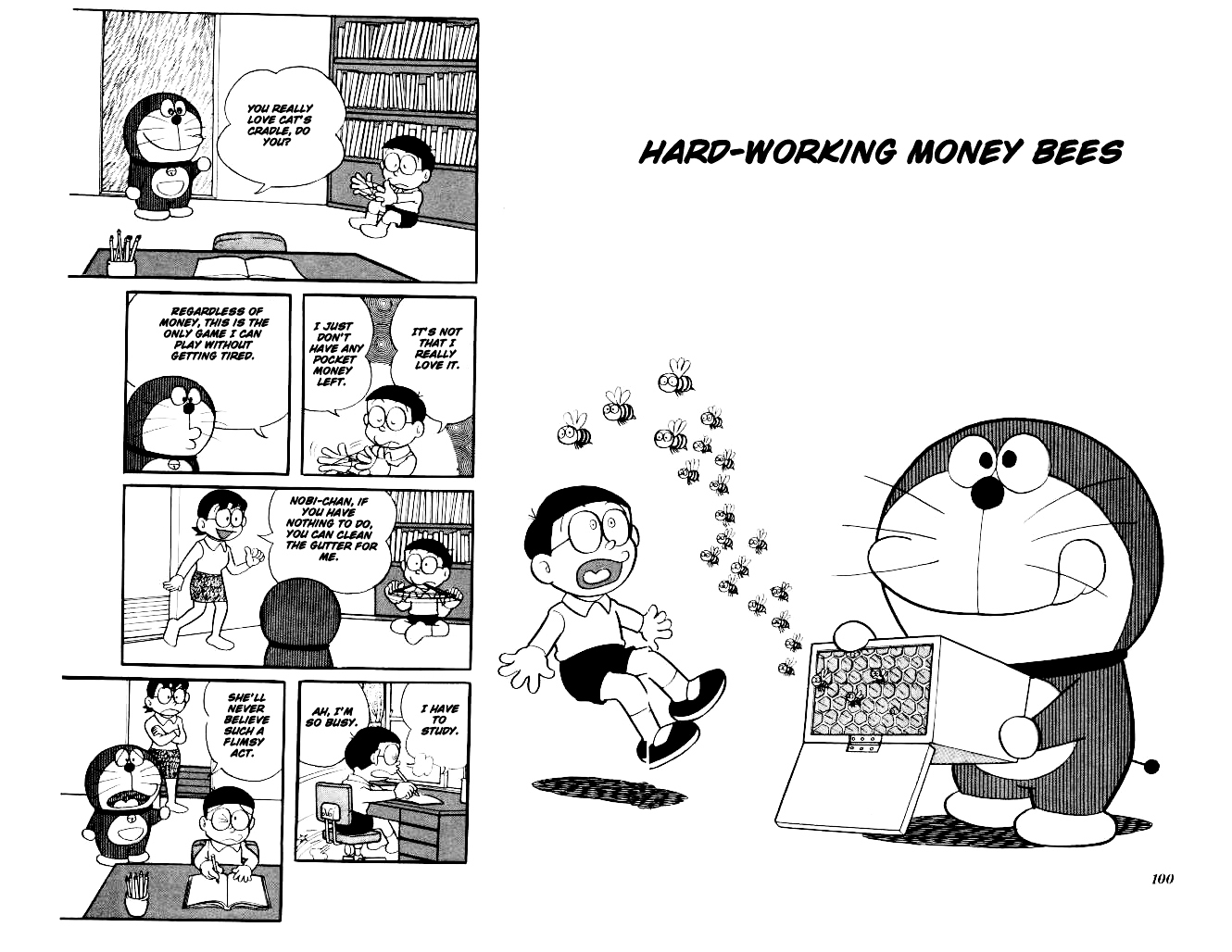 Doraemon Chapter 137 page 1 - Chapter 137 : Hard Working Money Bees