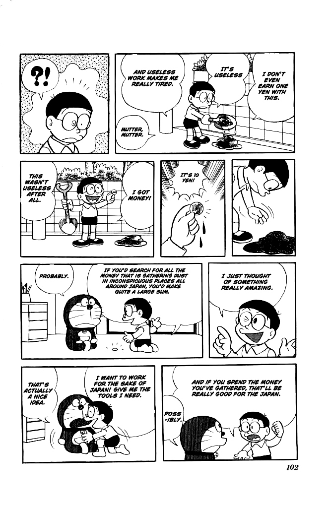 Doraemon Chapter 137 page 2 - Chapter 137 : Hard Working Money Bees