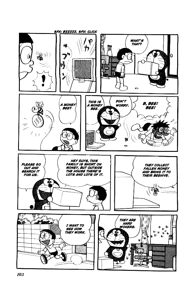 Doraemon Chapter 137 page 3 - Chapter 137 : Hard Working Money Bees