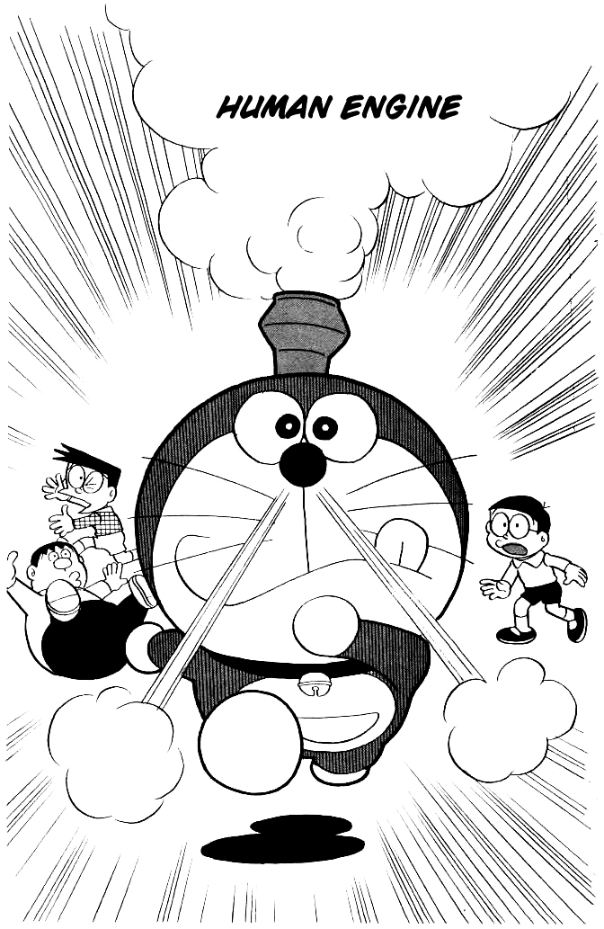 Doraemon Chapter 138 page 1 - Chapter 138 : Human Engine