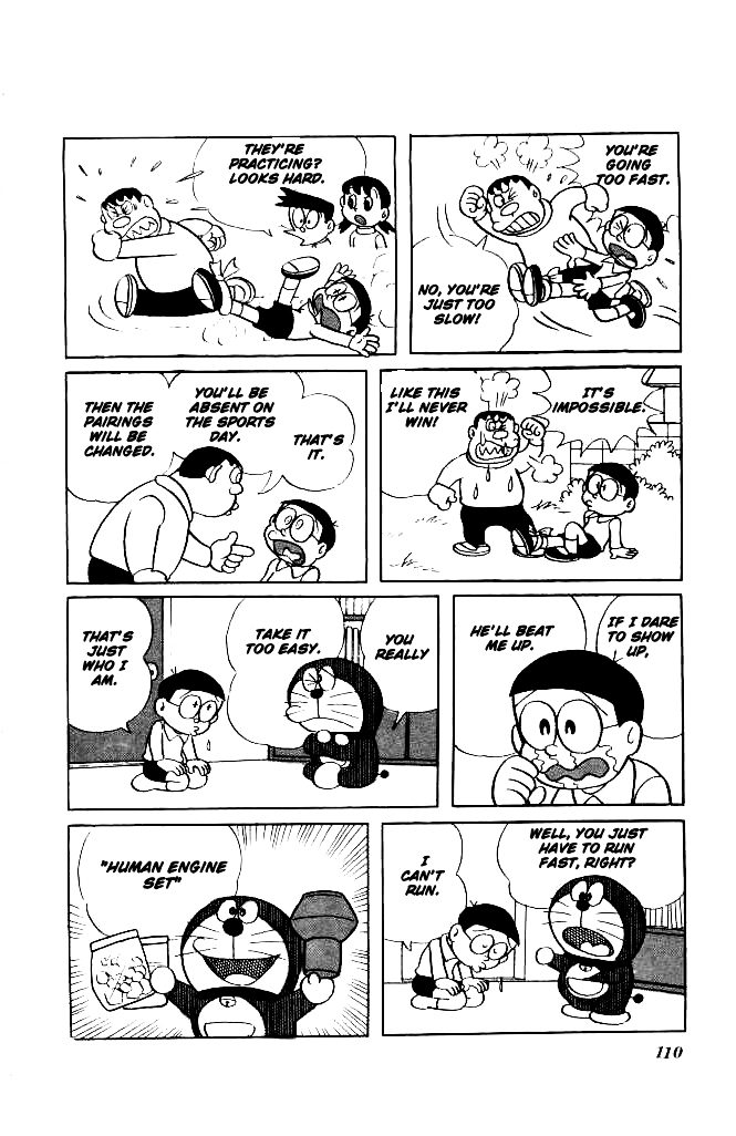 Doraemon Chapter 138 page 4 - Chapter 138 : Human Engine