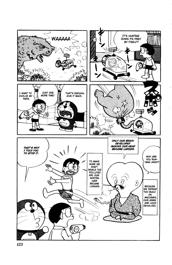 Doraemon Chapter 139 page 9 - Chapter 139 : Evolution - Devolution Radiation Source