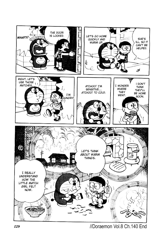 Doraemon Chapter 140 page 6 - Chapter 140 : Little Match Doraemon