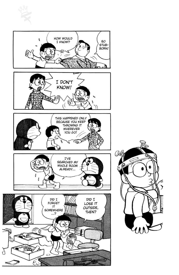 Doraemon Chapter 142 page 4 - Chapter 142 : The Eye-Witness Scope