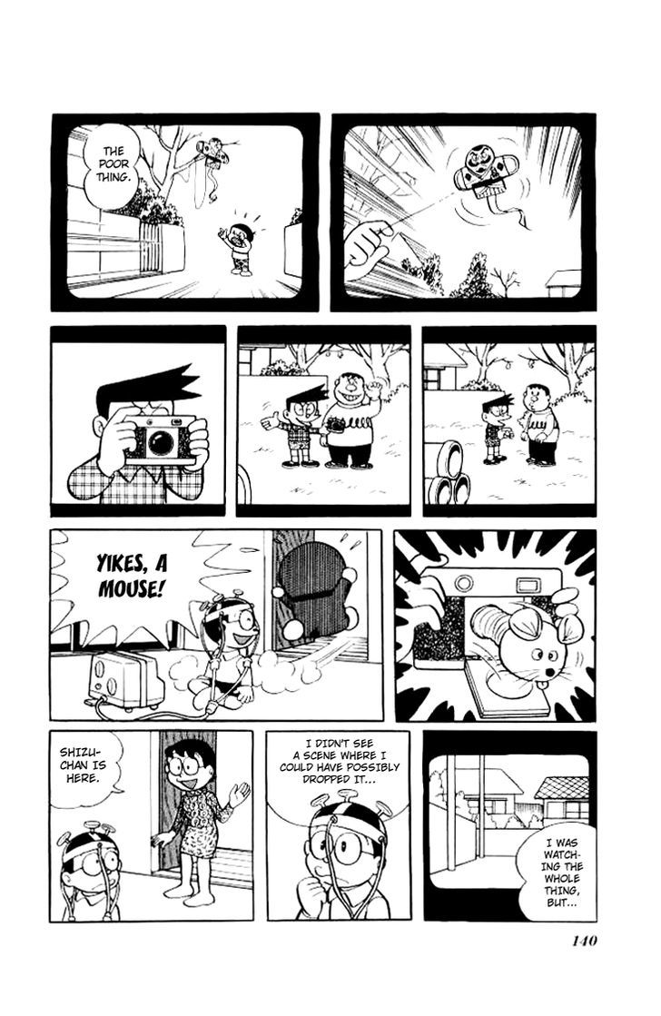 Doraemon Chapter 142 page 9 - Chapter 142 : The Eye-Witness Scope