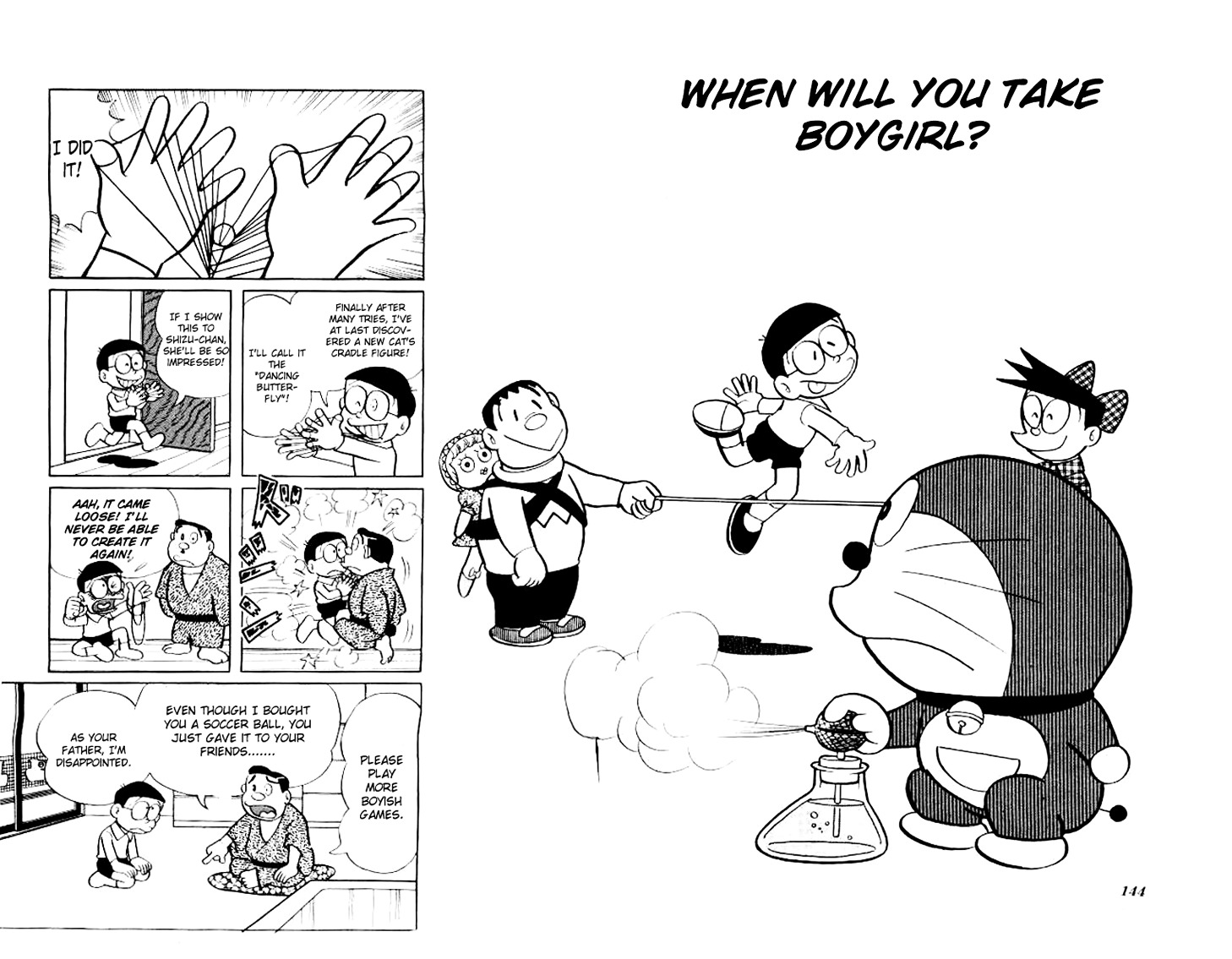 Doraemon Chapter 143.2 page 3 - Chapter 143 (v2) : When Will You Take Boygirl?