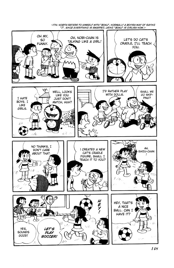 Doraemon Chapter 143.2 page 6 - Chapter 143 (v2) : When Will You Take Boygirl?