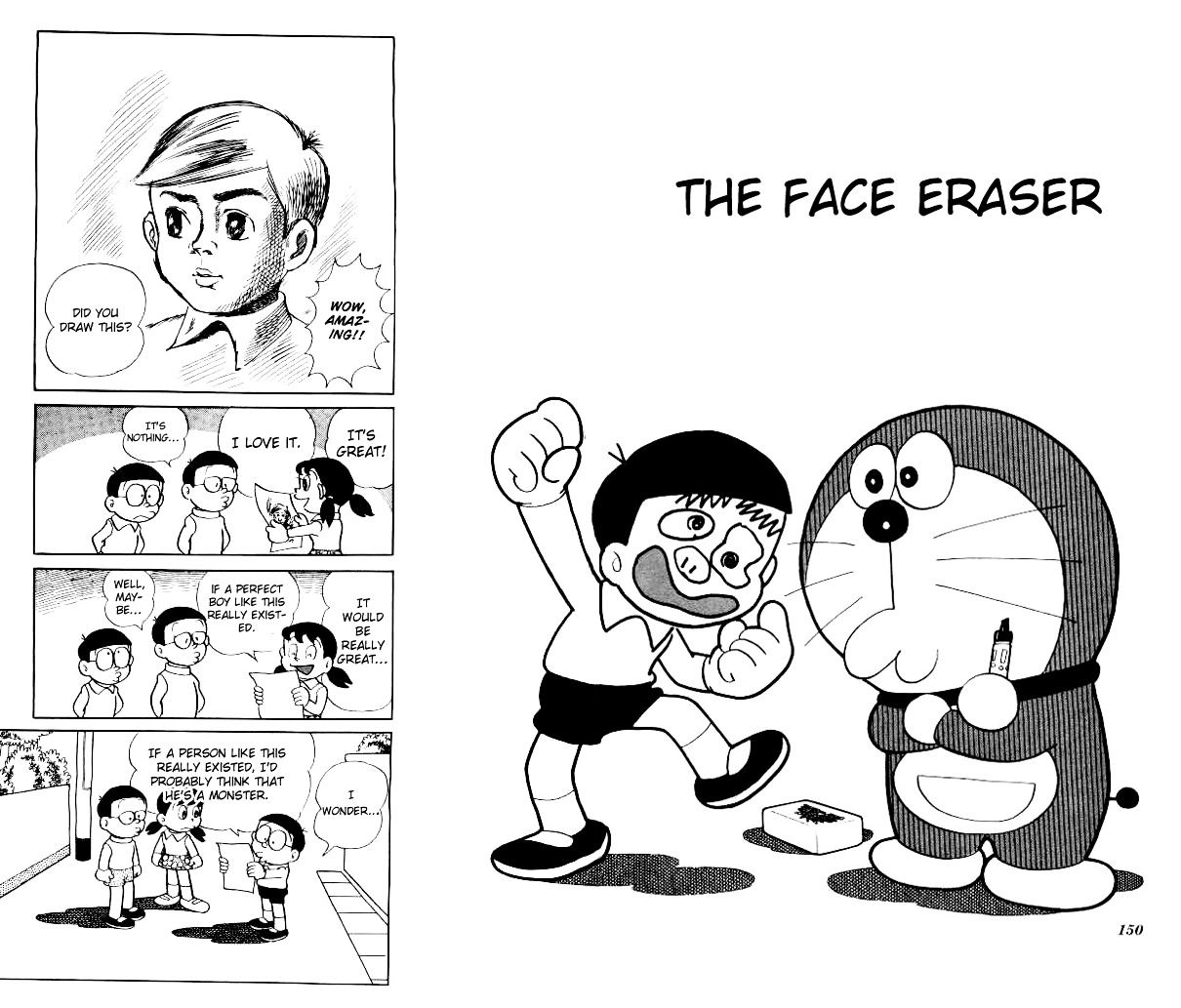 Doraemon Chapter 144.2 page 3 - Chapter 144 (v2) : The Face Eraser