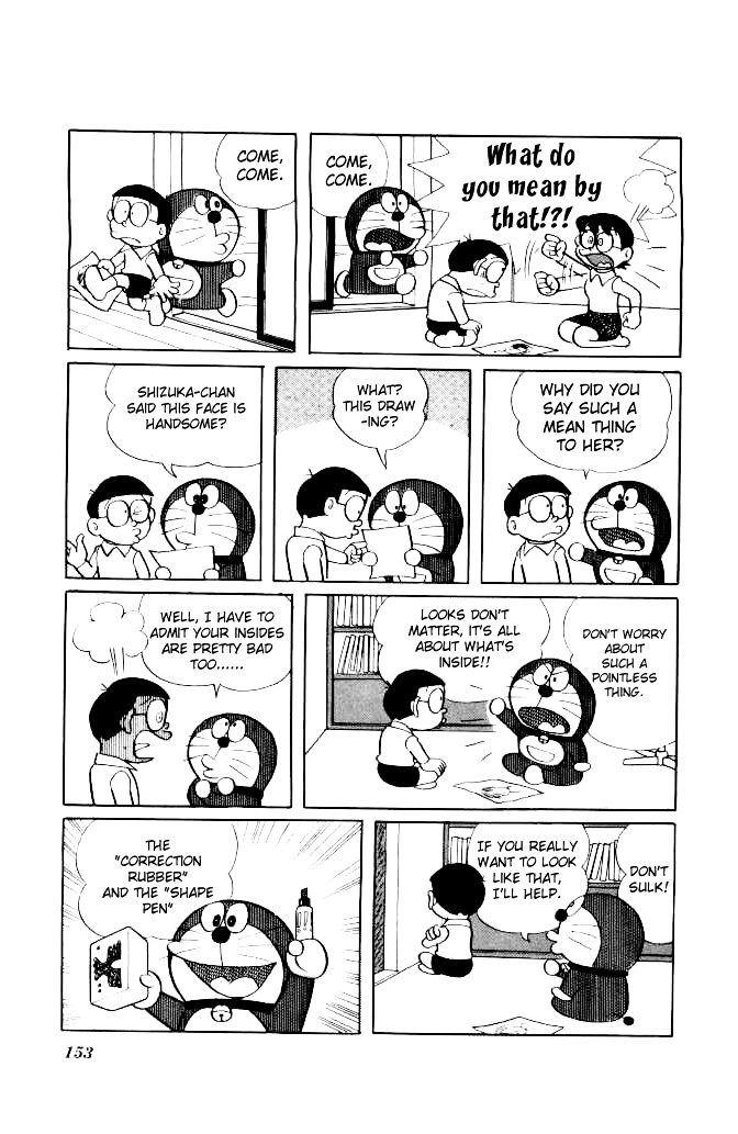 Doraemon Chapter 144.2 page 5 - Chapter 144 (v2) : The Face Eraser