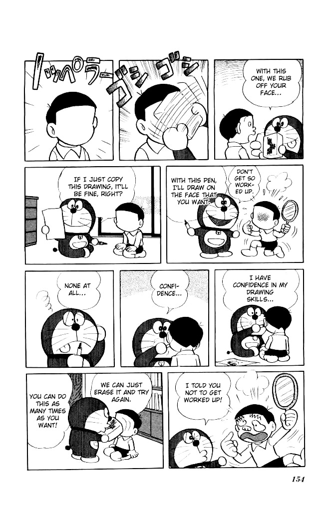 Doraemon Chapter 144.2 page 6 - Chapter 144 (v2) : The Face Eraser