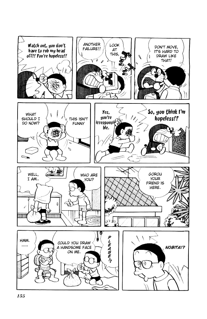 Doraemon Chapter 144.2 page 7 - Chapter 144 (v2) : The Face Eraser