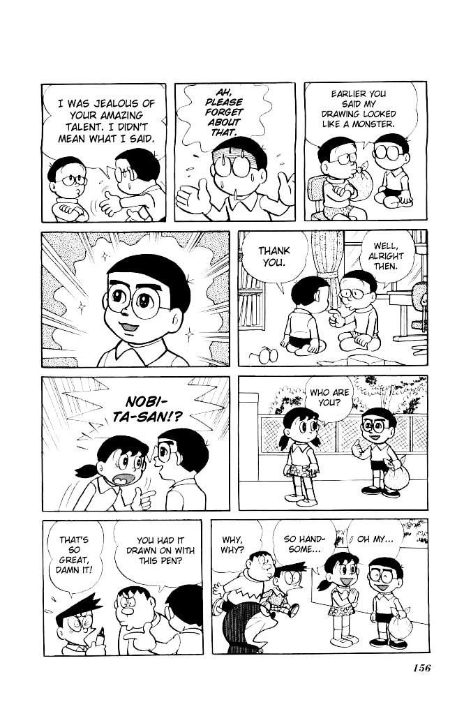 Doraemon Chapter 144.2 page 8 - Chapter 144 (v2) : The Face Eraser