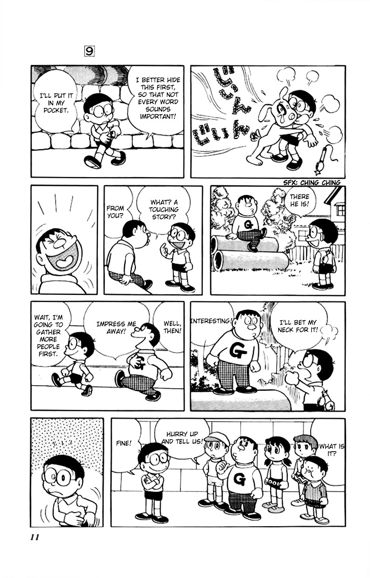 Doraemon Chapter 148.2 page 12 - Chapter 148 (v2) : Ching and Impressive Talk