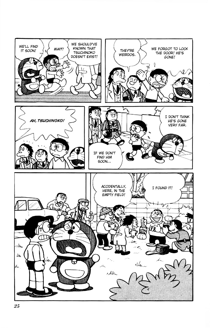Doraemon Chapter 149.2 page 11 - Chapter 149 (v2) : We Found Tsuchinoko!