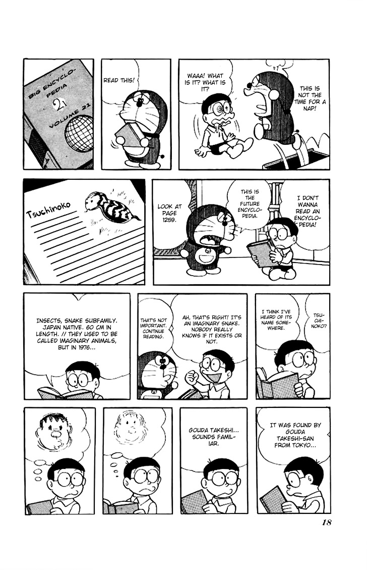 Doraemon Chapter 149.2 page 4 - Chapter 149 (v2) : We Found Tsuchinoko!