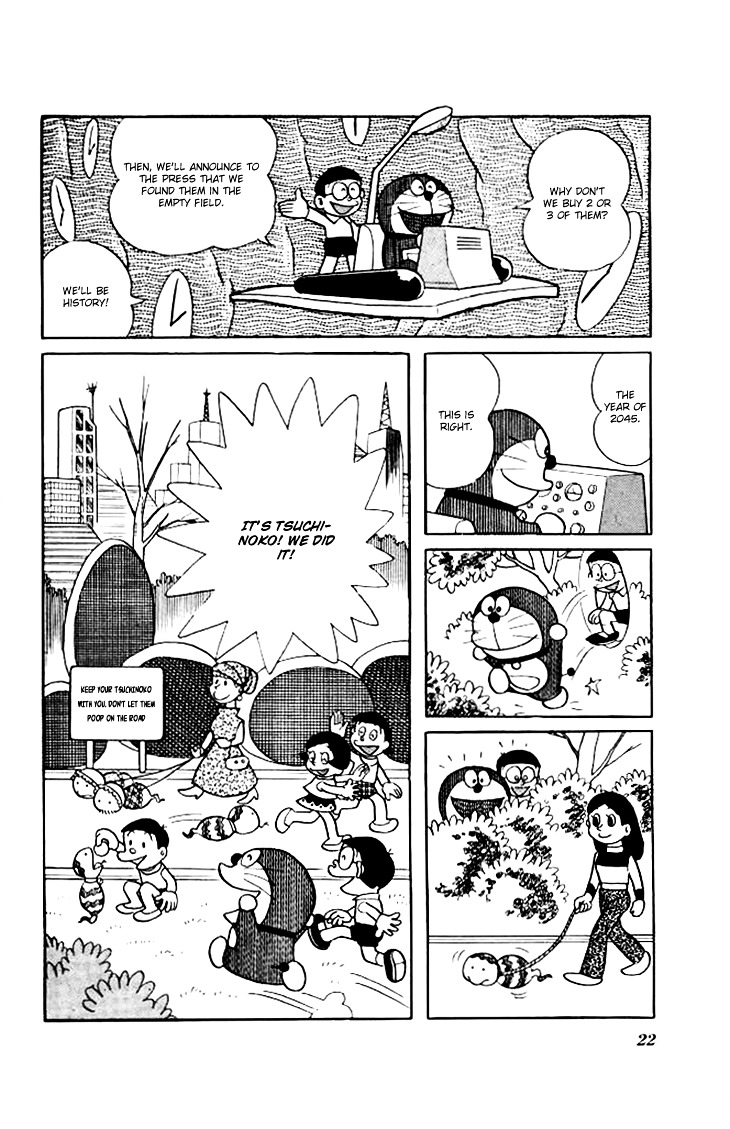 Doraemon Chapter 149.2 page 8 - Chapter 149 (v2) : We Found Tsuchinoko!