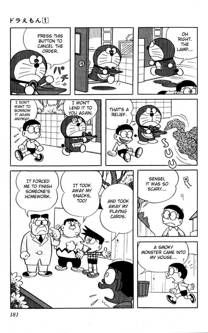 Doraemon Chapter 15 page 11 - Chapter 15 : A Ghost Of The Lamp's Smoke