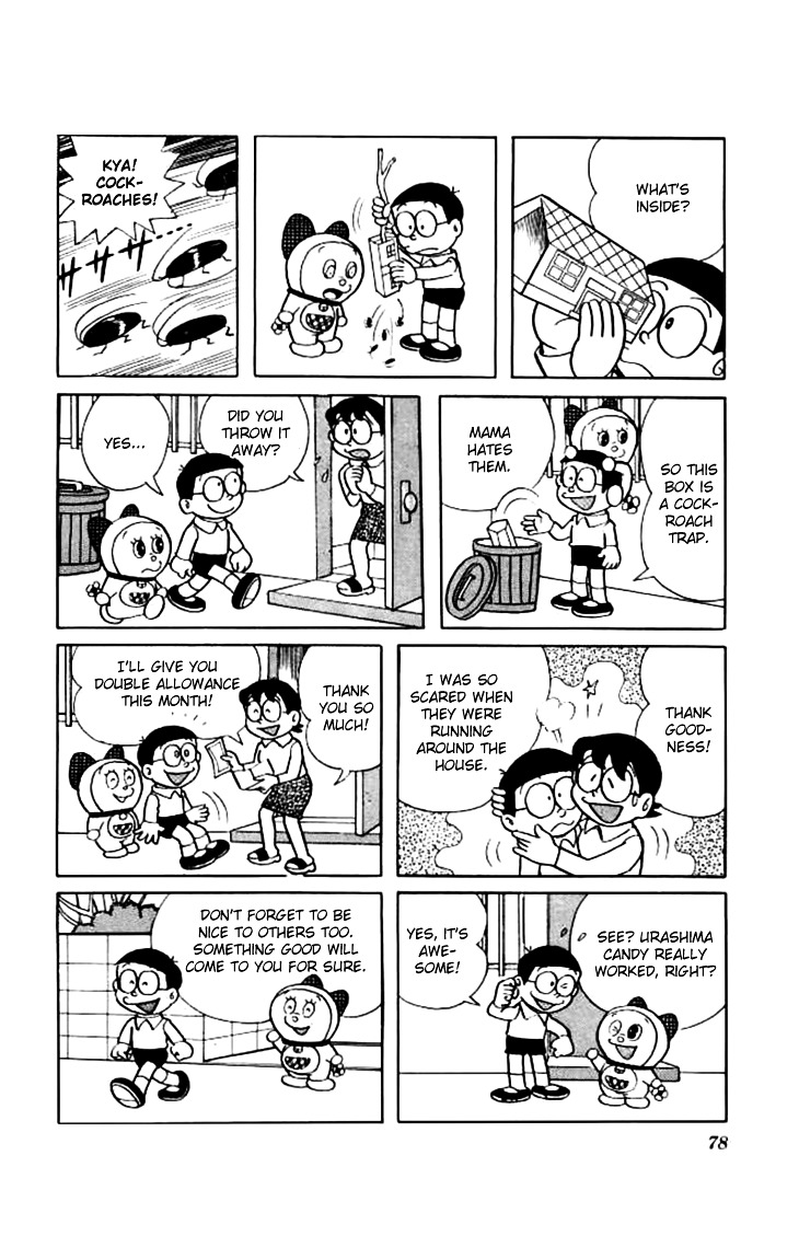 Doraemon Chapter 156 page 9 - Chapter 156 : Urashima Candy