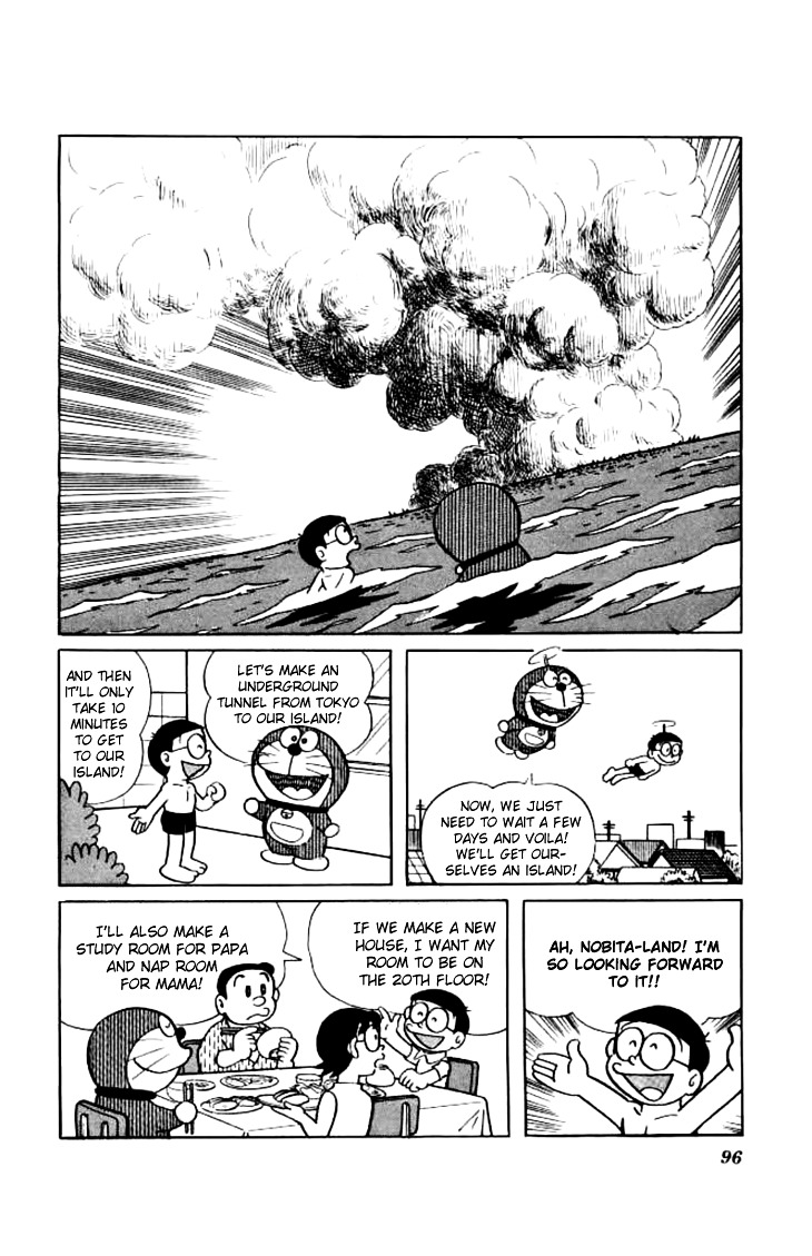 Doraemon Chapter 157 page 12 - Chapter 157 : How To Make An Unpopulated Island