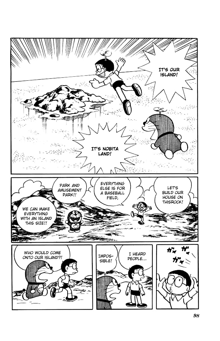 Doraemon Chapter 157 page 14 - Chapter 157 : How To Make An Unpopulated Island