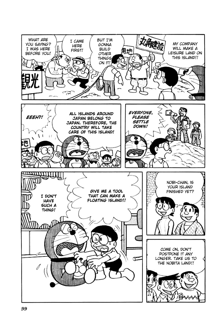 Doraemon Chapter 157 page 15 - Chapter 157 : How To Make An Unpopulated Island