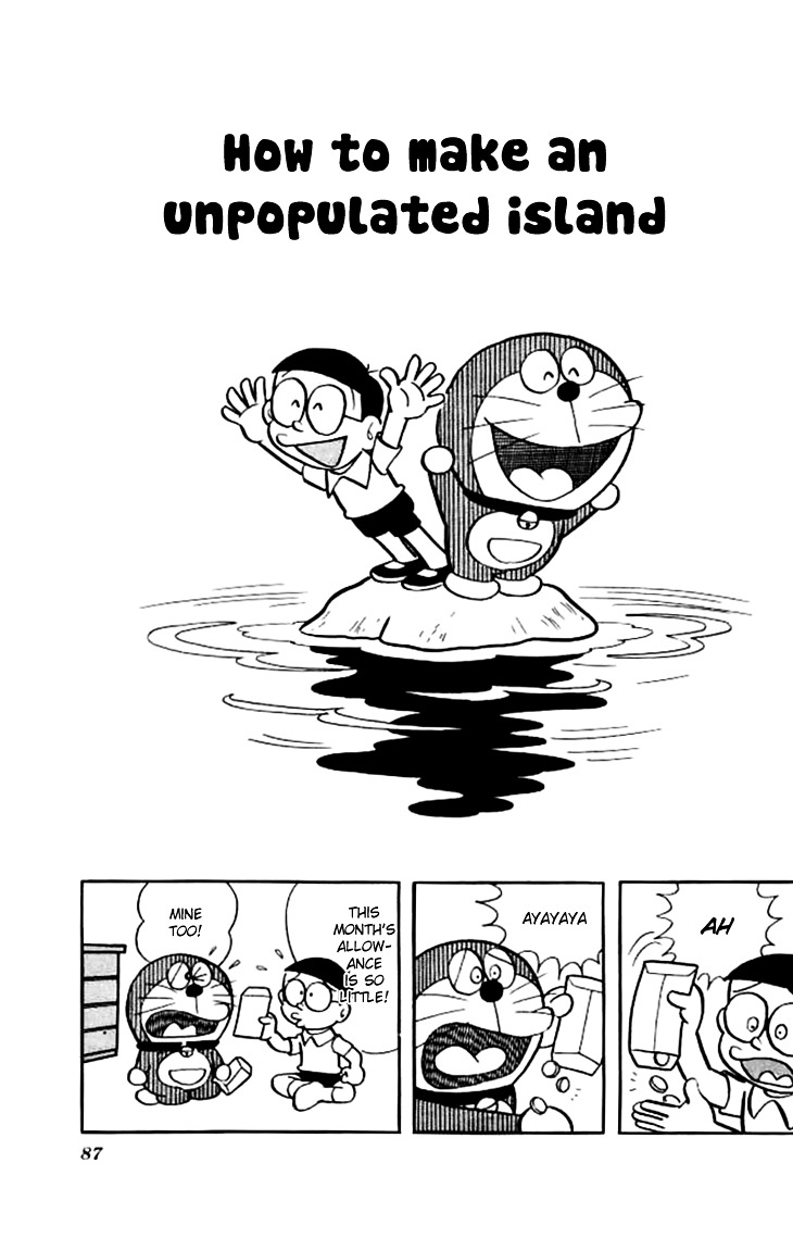 Doraemon Chapter 157 page 3 - Chapter 157 : How To Make An Unpopulated Island