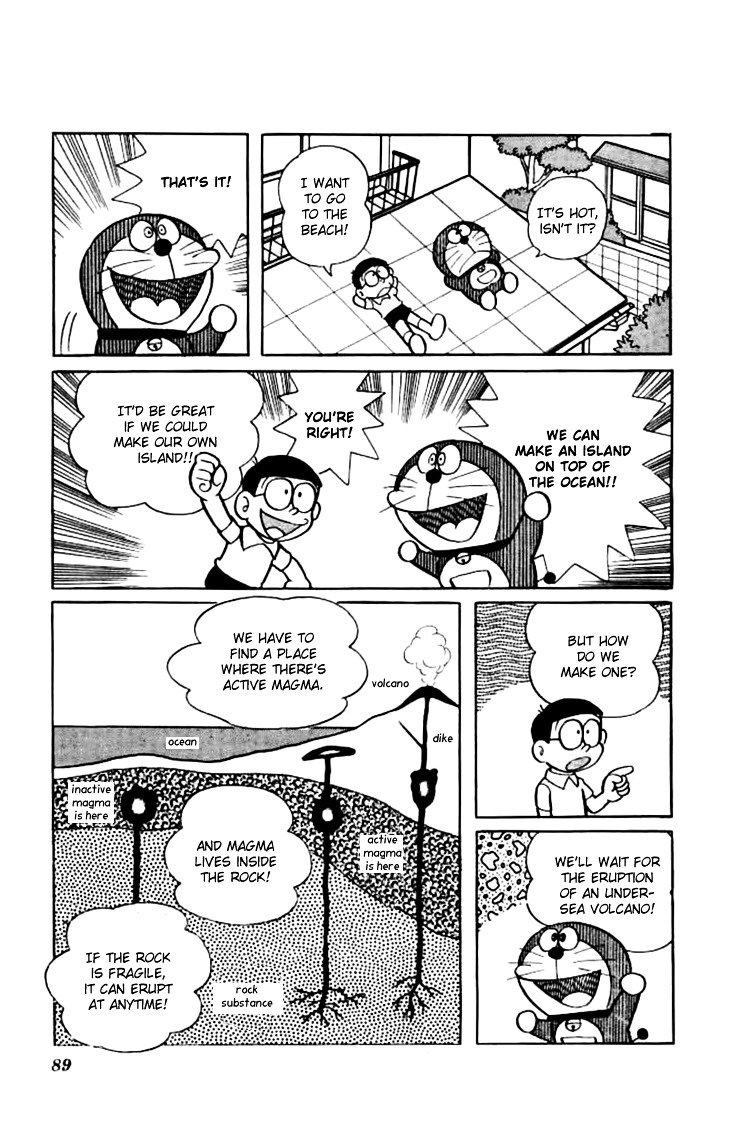 Doraemon Chapter 157 page 5 - Chapter 157 : How To Make An Unpopulated Island